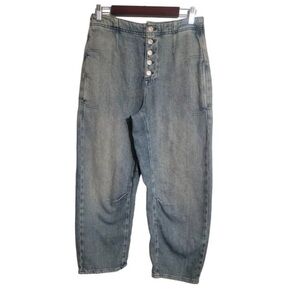 We the free Osaka midrise Barrel Jeans.